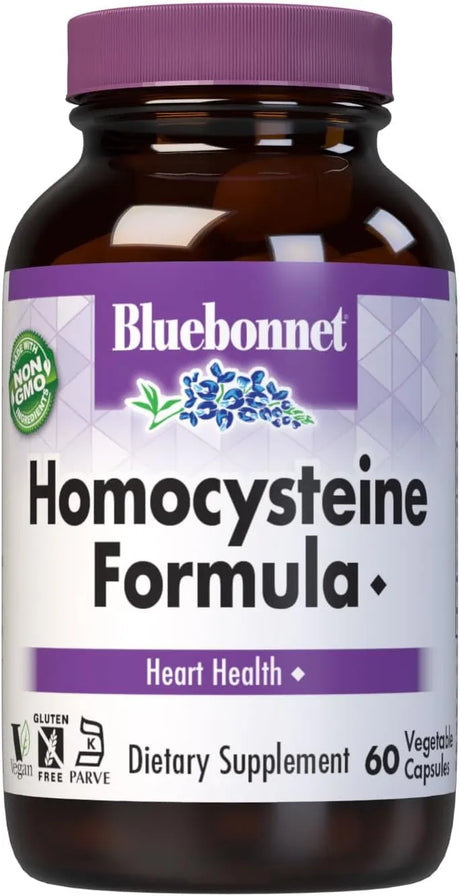 BLUEBONNET NUTRITION - BlueBonnet Homocysteine Formula 60 Capsulas - The Red Vitamin MX - Suplementos Alimenticios - {{ shop.shopifyCountryName }}