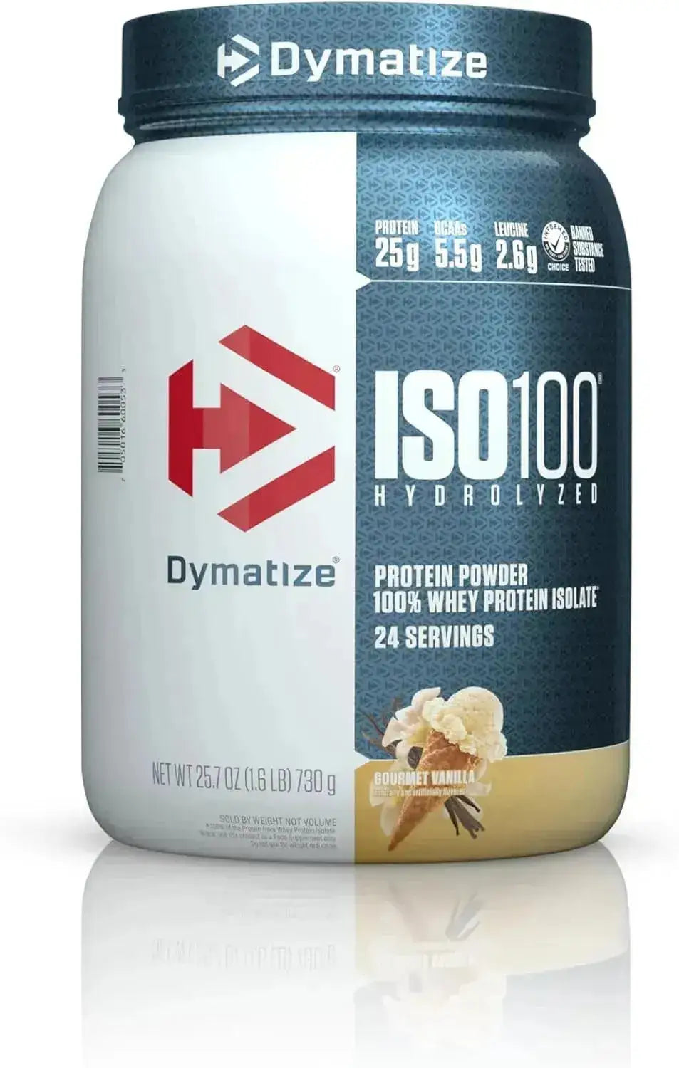 DYMATIZE - Dymatize ISO 100 Whey Protein Powder Vanilla 24 Servicios 730Gr. - The Red Vitamin MX - Suplementos Alimenticios - {{ shop.shopifyCountryName }}
