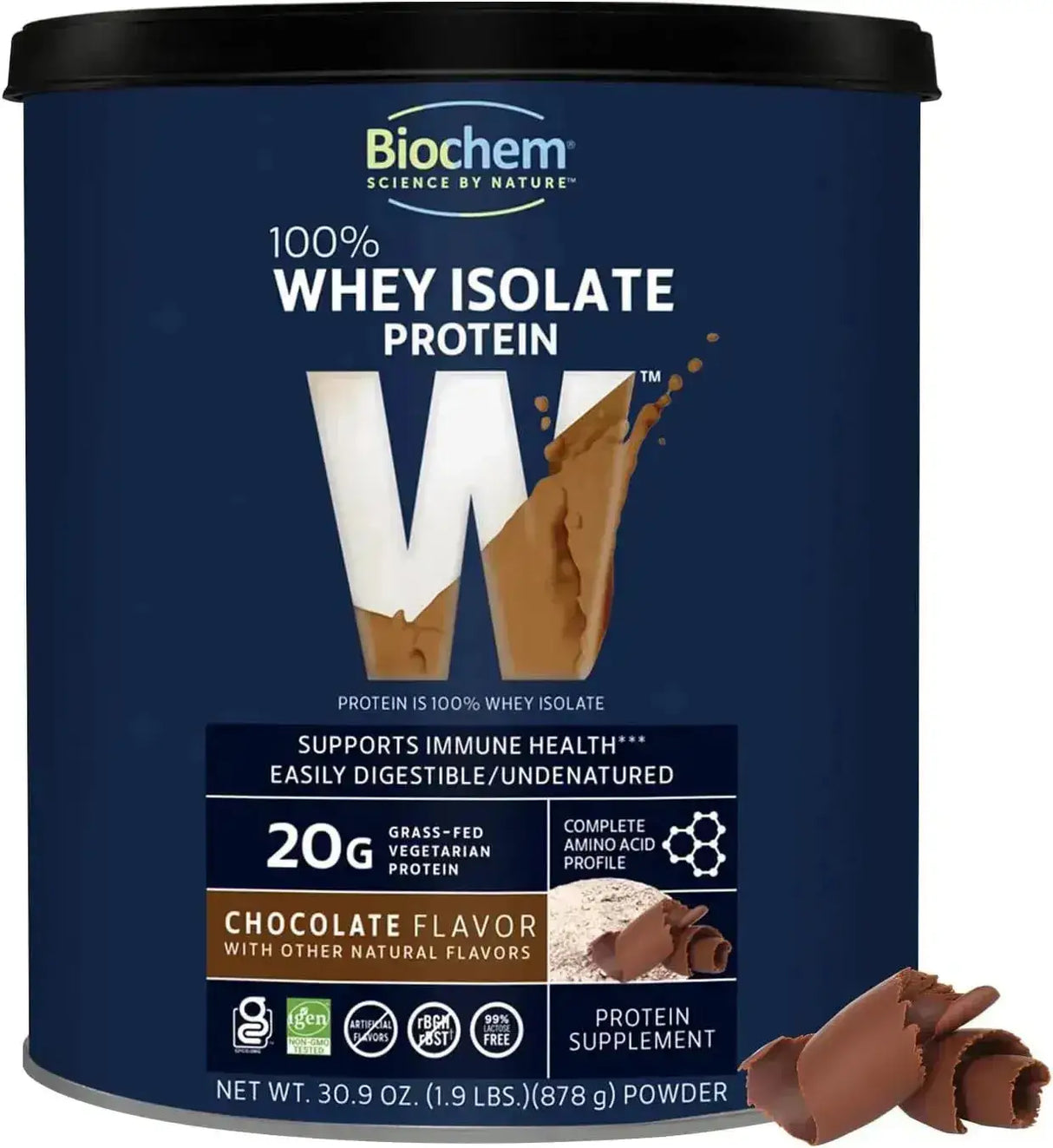 BIOCHEM - Biochem 100% Whey Isolate Protein Chocolate 878Gr. - The Red Vitamin MX - Suplementos Alimenticios - {{ shop.shopifyCountryName }}