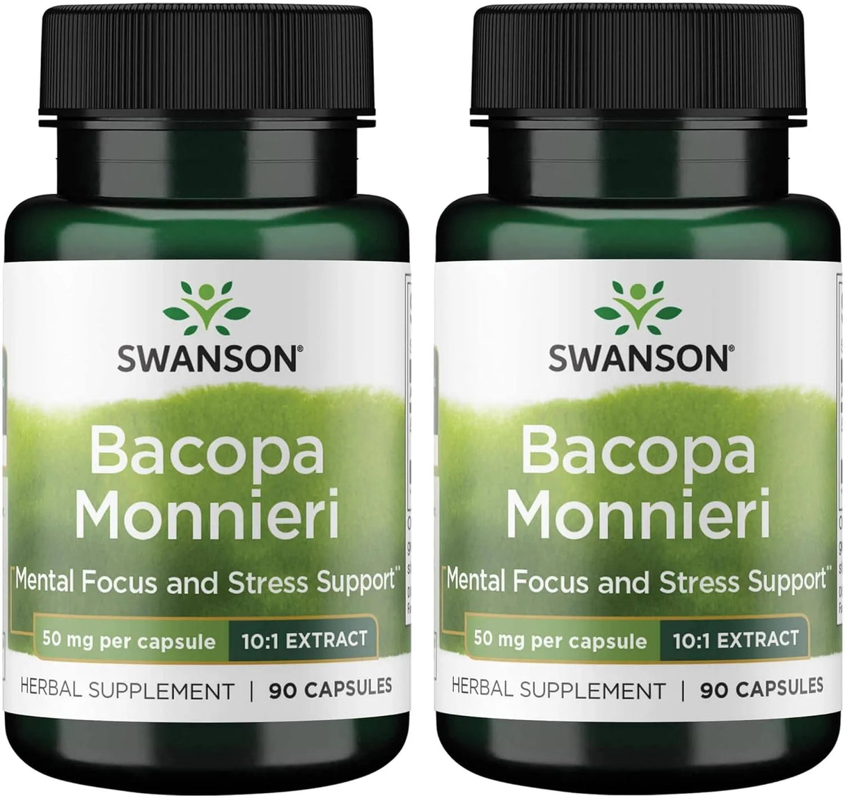 SWANSON - Swanson Bacopa Monniera 10:1 Extract 50Mg. 90 Capsulas 2 Pack - The Red Vitamin MX - Suplementos Alimenticios - {{ shop.shopifyCountryName }}