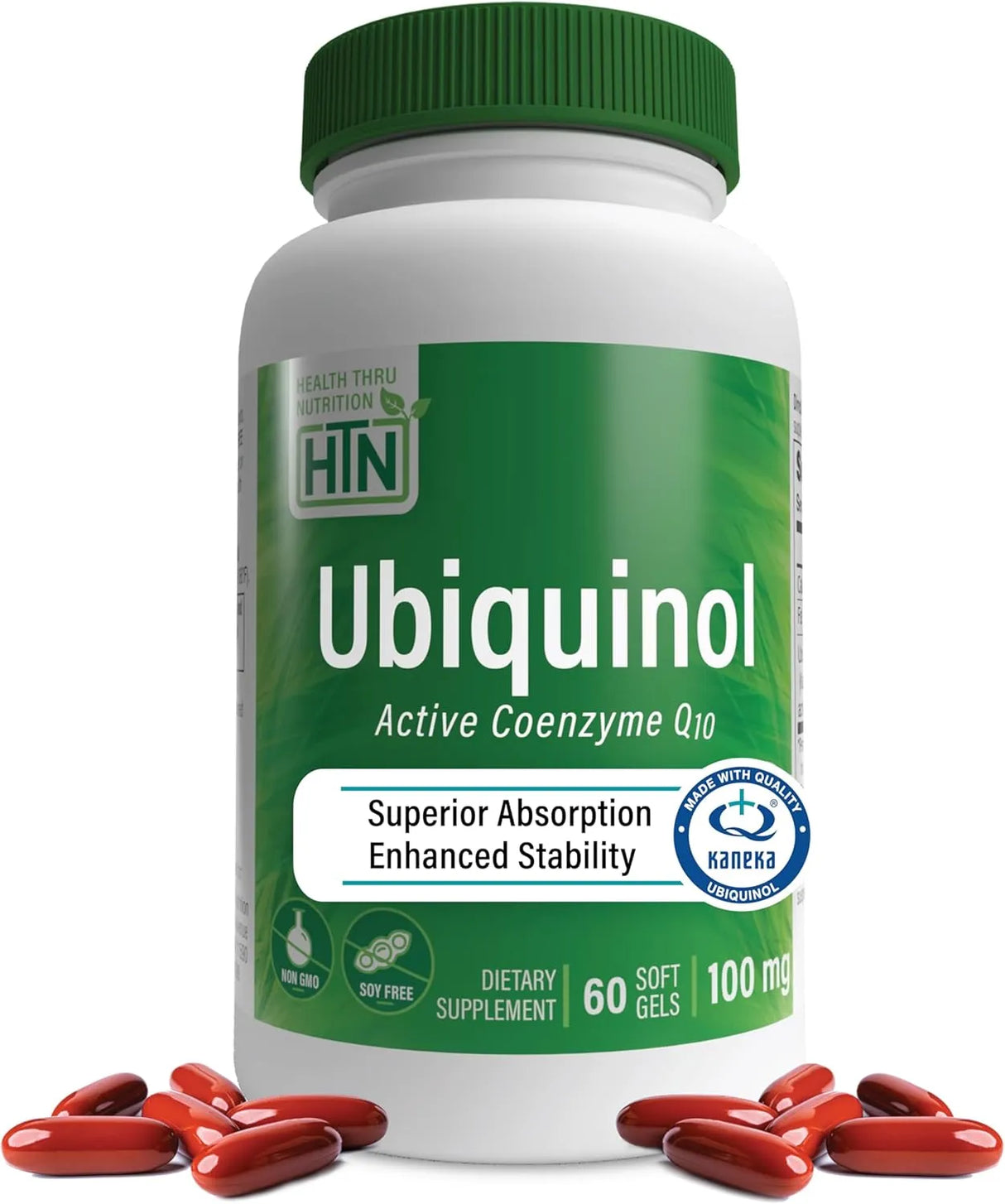 HEALTH THRU NUTRITION - Health Thru Nutrition Ubiquinol 100Mg. 60 Capsulas Blandas - The Red Vitamin MX - Suplementos Alimenticios - {{ shop.shopifyCountryName }}