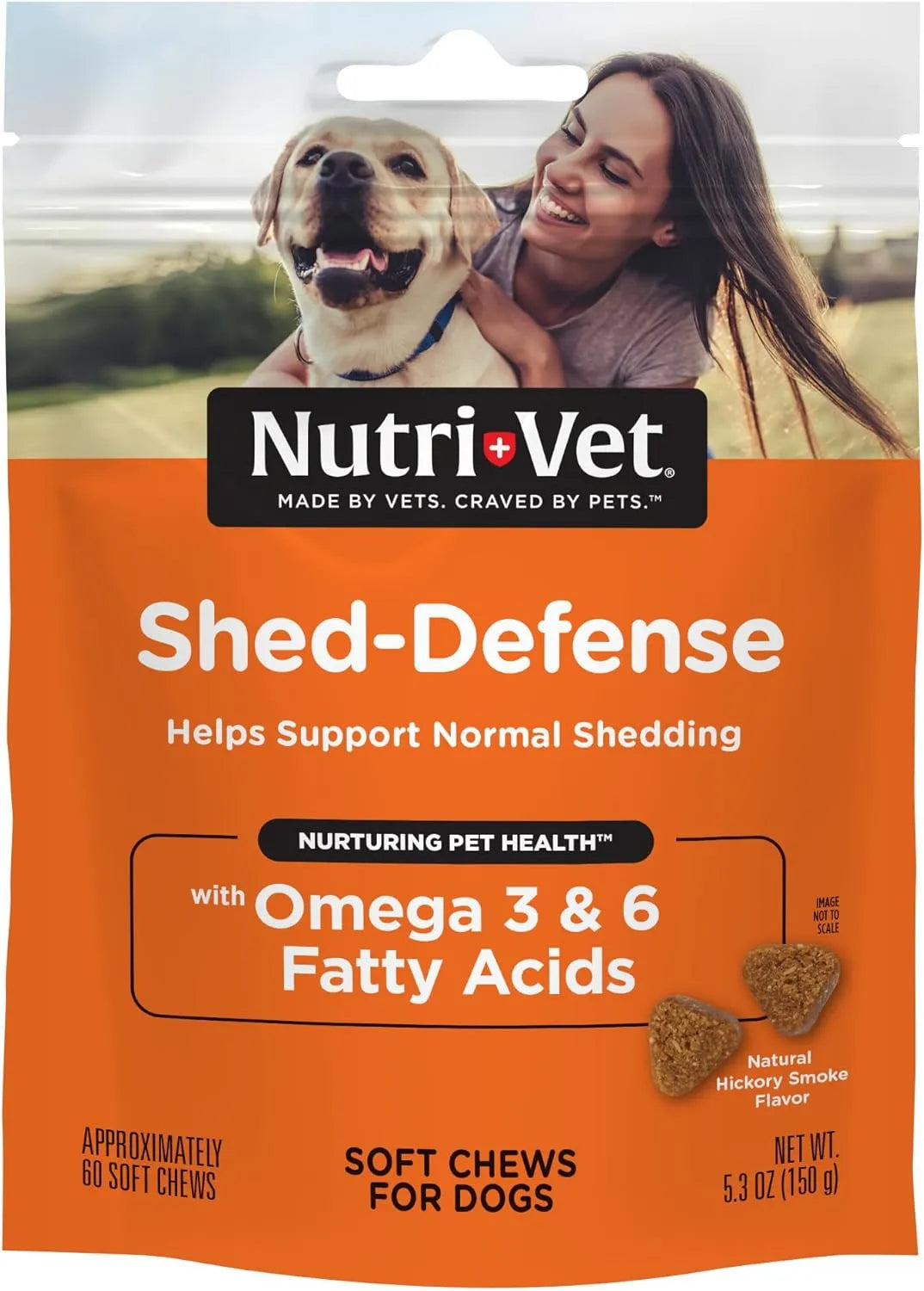 NUTRI-VET - Nutri-Vet Shed Defense Soft Chews for Dogs 60 Masticables - The Red Vitamin MX - Aceite De Pescado Para Perros - {{ shop.shopifyCountryName }}