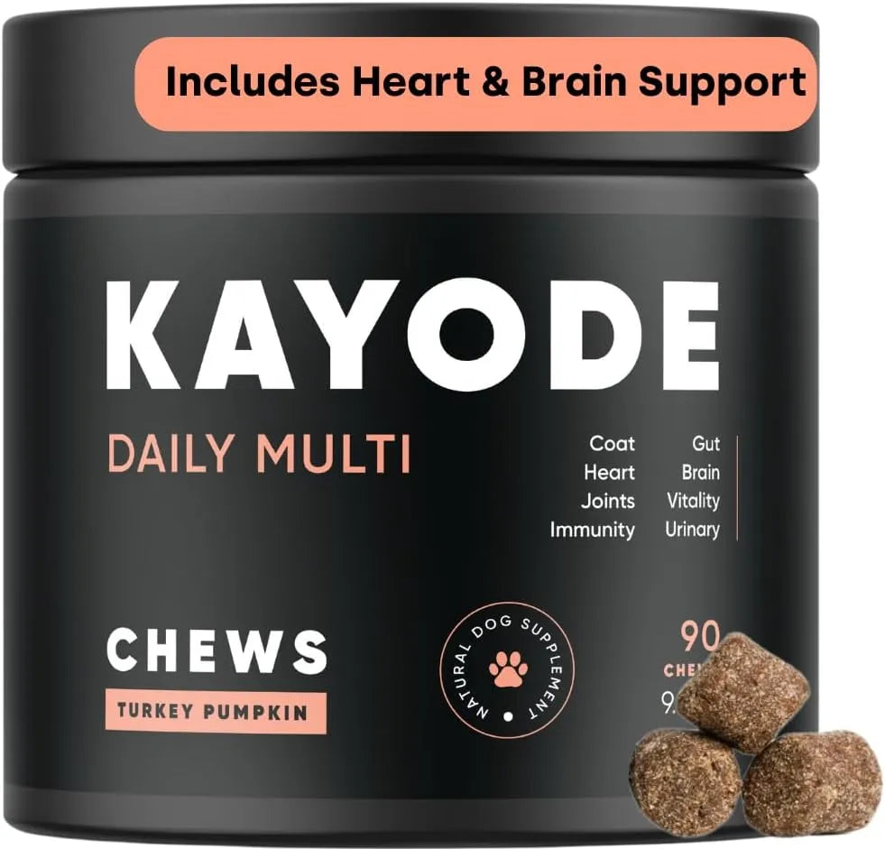 KAYODE - Kayode Daily Multi Dog Multivitamin & Superfood Chew 90 Masticables - The Red Vitamin MX - Multivitamínicos Para Perros - {{ shop.shopifyCountryName }}