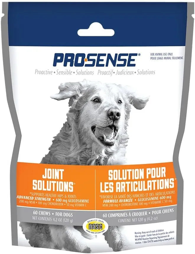 PROSENSE - ProSense Hip and Joint Solutions 60 Masticables - The Red Vitamin MX - Cuidado De Cadera Y Articulaciones Para Perros - {{ shop.shopifyCountryName }}