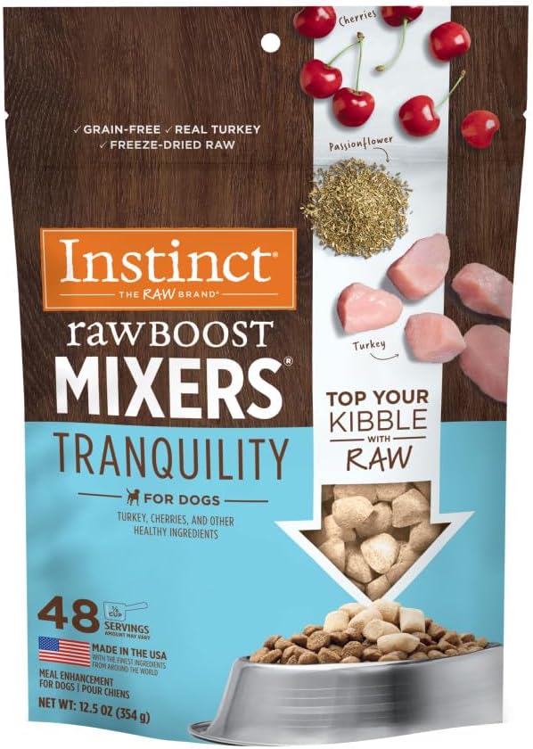 Instinct Raw Boost Mixers Tranquility Freeze-Dried Dog Food Topper 354Gr.