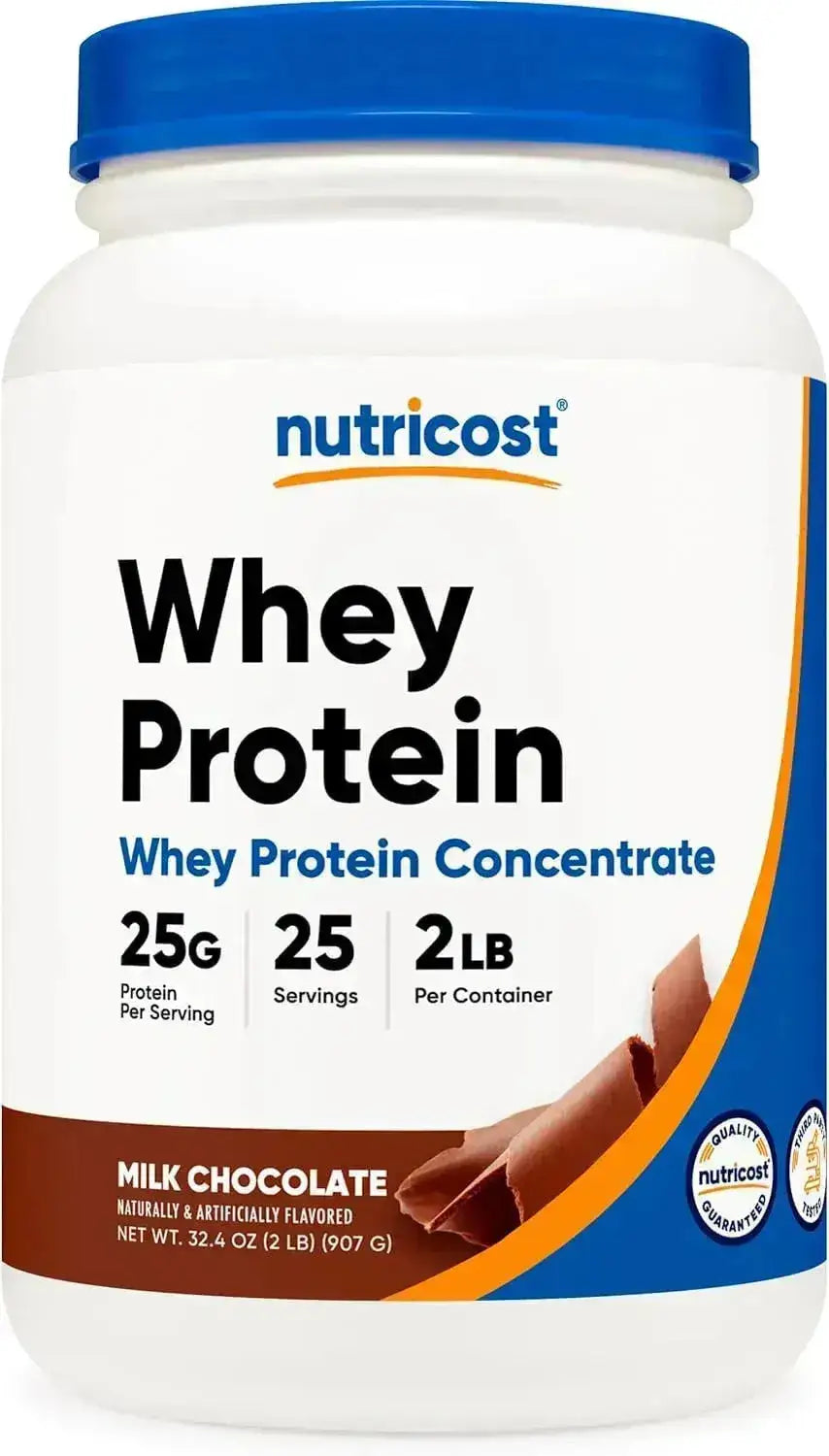 NUTRICOST - Nutricost Whey Protein Concentrate Chocolate 25 Servicios 907Gr. - The Red Vitamin MX - Suplementos Alimenticios - {{ shop.shopifyCountryName }}