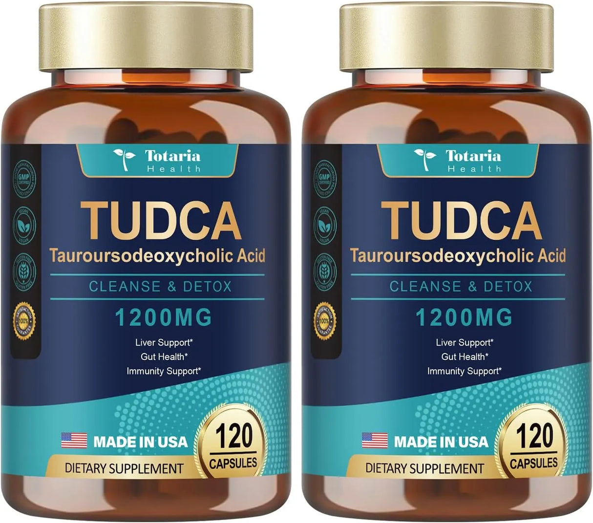 TOTARIA - Totaria TUDCA 1200Mg. 120 Capsulas 2 Pack - The Red Vitamin MX - Suplementos Alimenticios - {{ shop.shopifyCountryName }}
