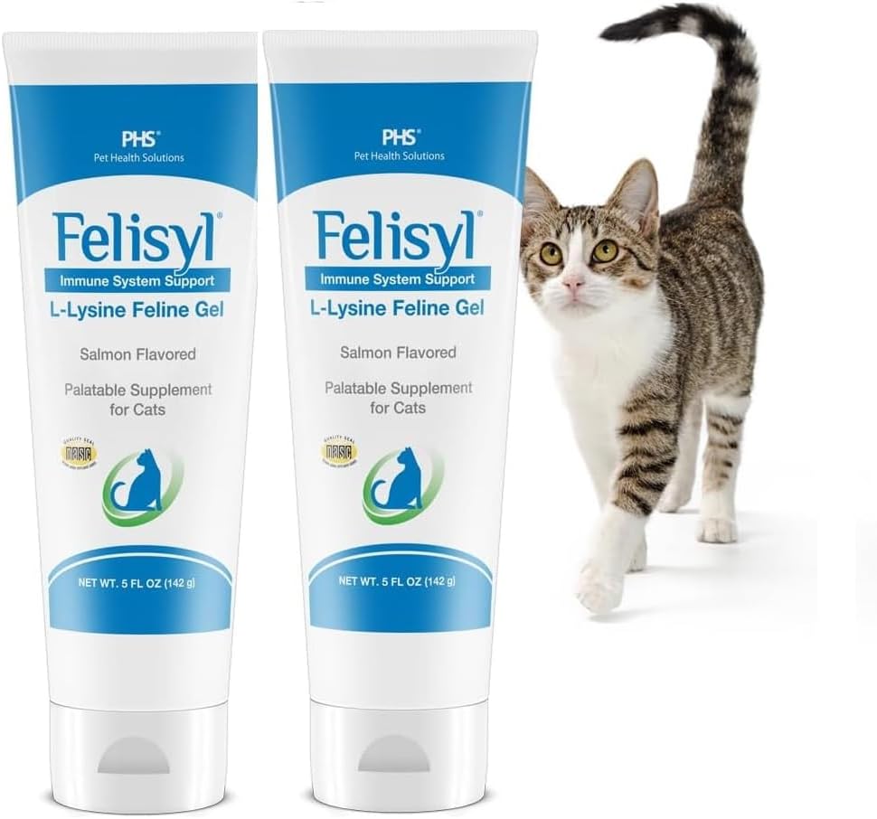 Felisyl L-Lysine Gel for Cats 5 Oz. 2 Pack