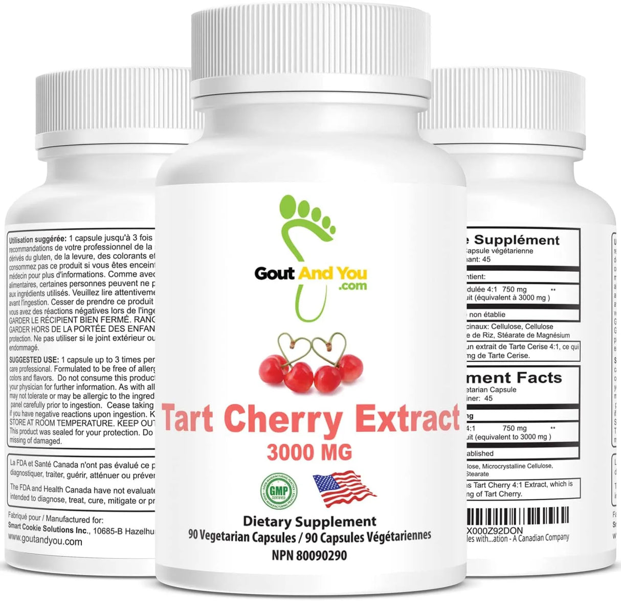 GOUT AND YOU - Gout and You Tart Cherry Extract 3000Mg. 90 Capsulas - The Red Vitamin MX - Suplementos Alimenticios - {{ shop.shopifyCountryName }}