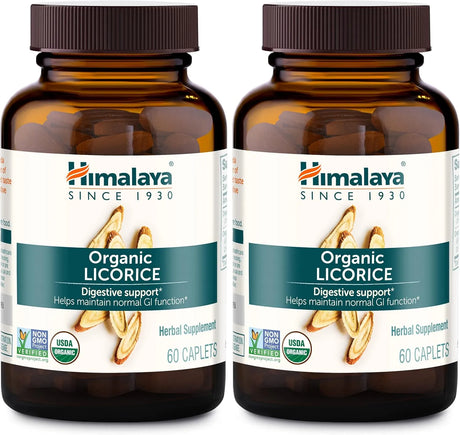 HIMALAYA - Himalaya Organic Licorice Root 60 Capsulas 2 Pack - The Red Vitamin MX - Suplementos Alimenticios - {{ shop.shopifyCountryName }}