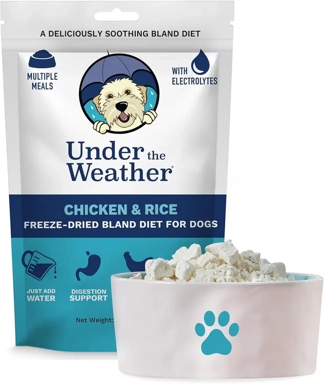 UNDER THE WEATHER - Under the Weather Bland Diet for Dogs Chicken Rice 6 Oz. - The Red Vitamin MX - Medicamentos Sin Receta Para Perros - {{ shop.shopifyCountryName }}