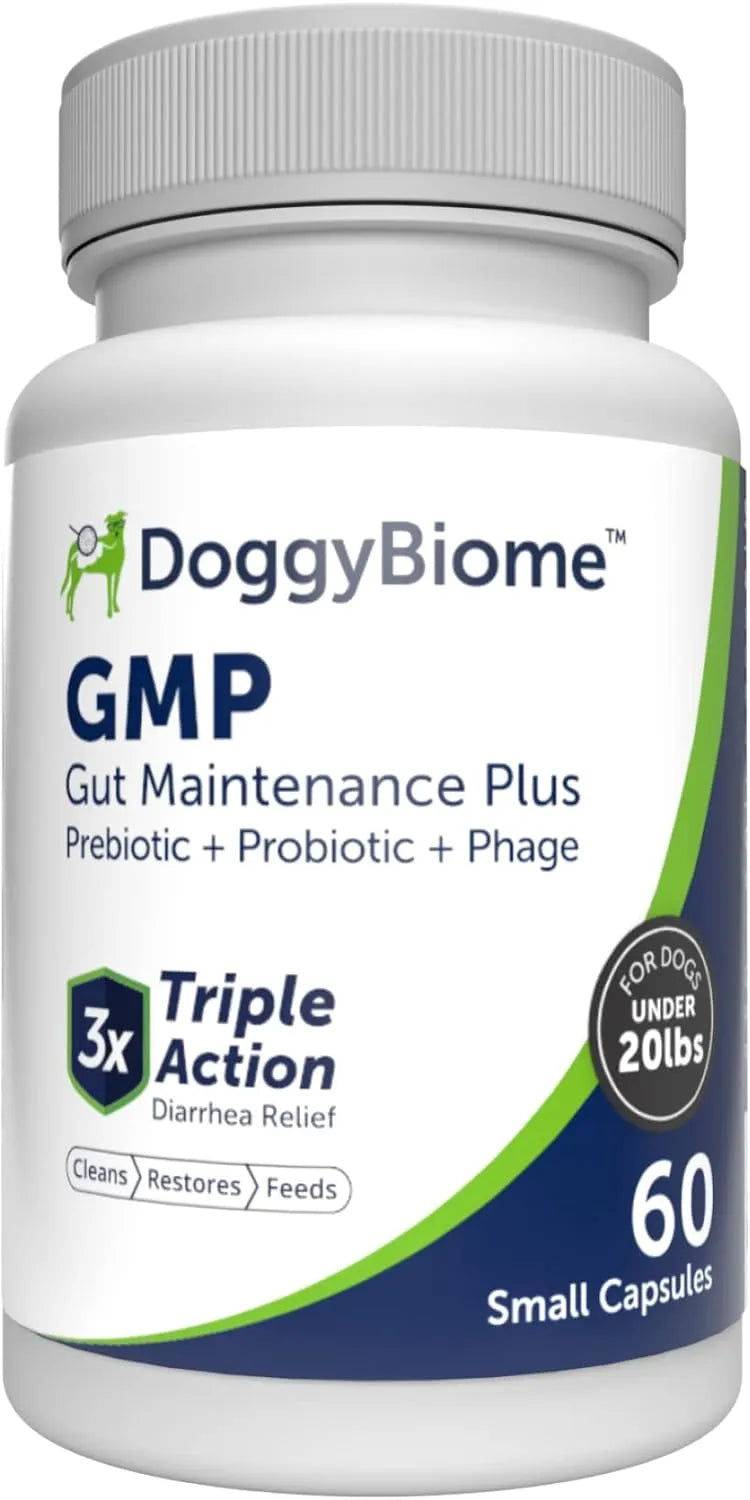 DOGGYBIOME - DoggyBiome Dog Probiotics Under 20 lbs 60 Capsulas - The Red Vitamin MX - Probióticos Para Perros - {{ shop.shopifyCountryName }}