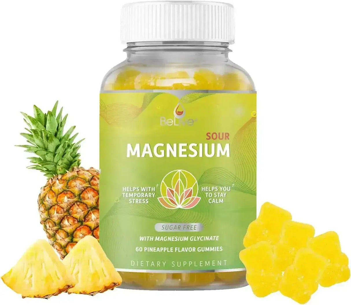 BELIVE - BeLive Magnesium Gummies 200Mg. 60 Gomitas - The Red Vitamin MX - Suplementos Alimenticios - {{ shop.shopifyCountryName }}