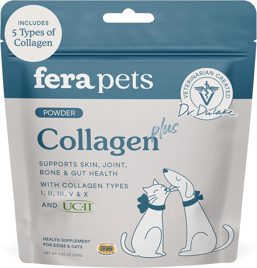 Fera Pet Organics Collagen Plus Cat & Dog Food Topper 120Gr.
