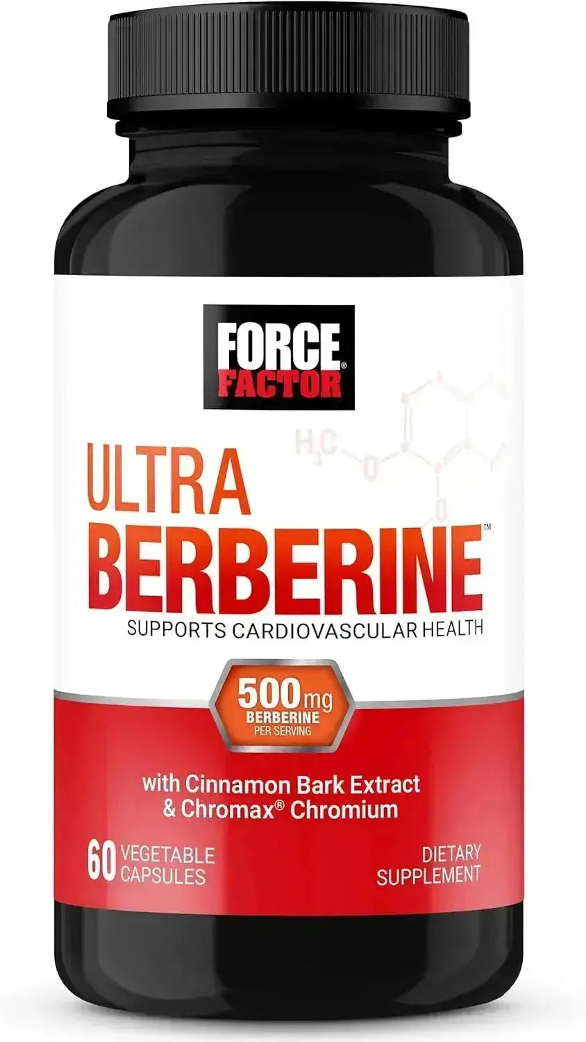 FORCE FACTOR - Force Factor Ultra Berberine 500Mg. 60 Capsulas - The Red Vitamin MX - Suplementos Alimenticios - {{ shop.shopifyCountryName }}