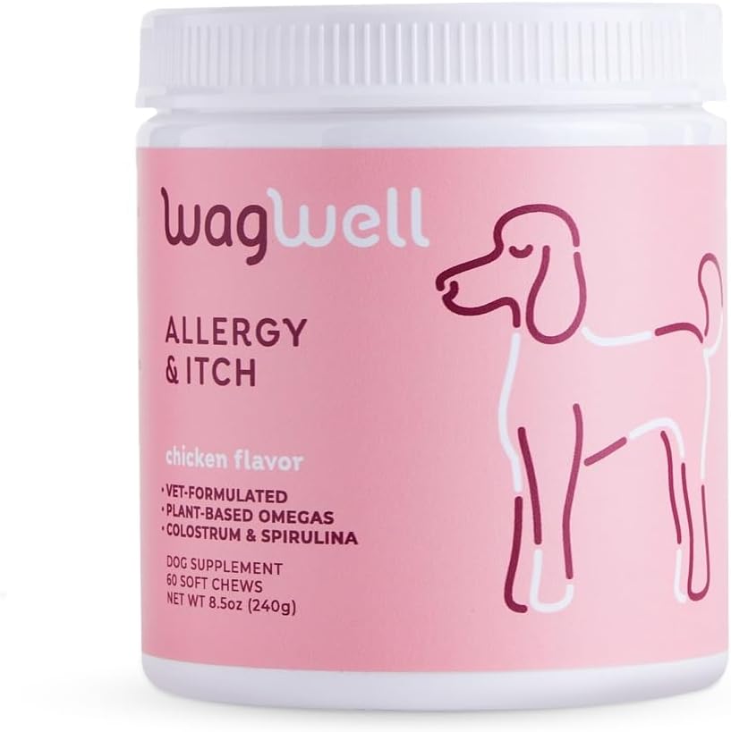 WagWell Allergy and Itch Chews 60 Masticables