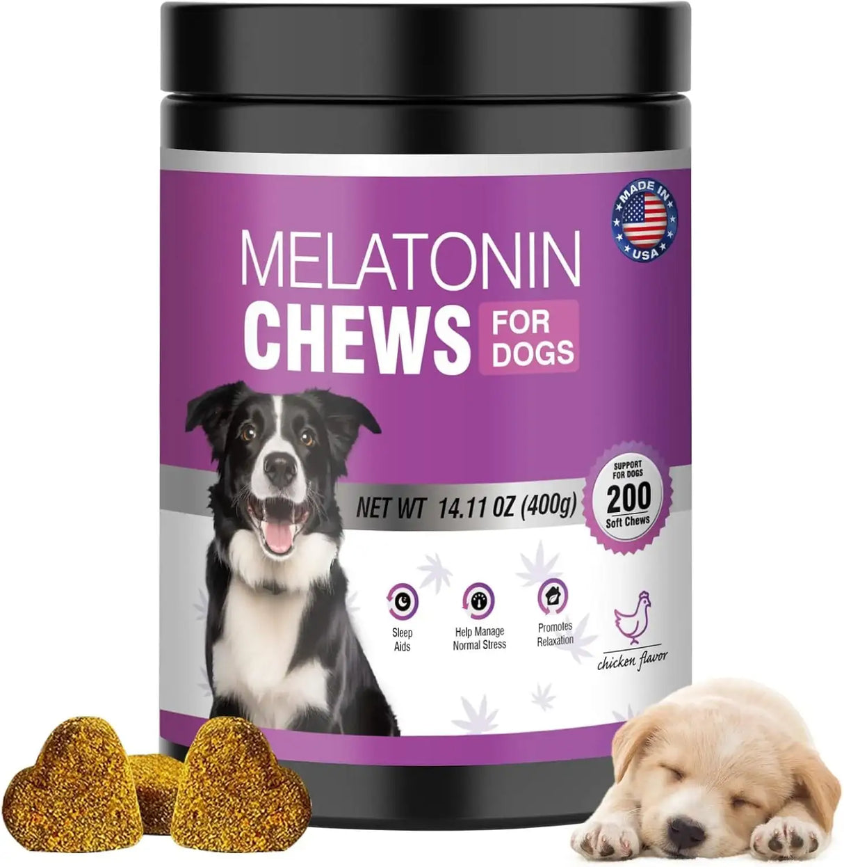 TTIXRL - TTIXRL Calming Melatonin for Dogs 200 Masticables - The Red Vitamin MX - Relajantes Para Perros - {{ shop.shopifyCountryName }}