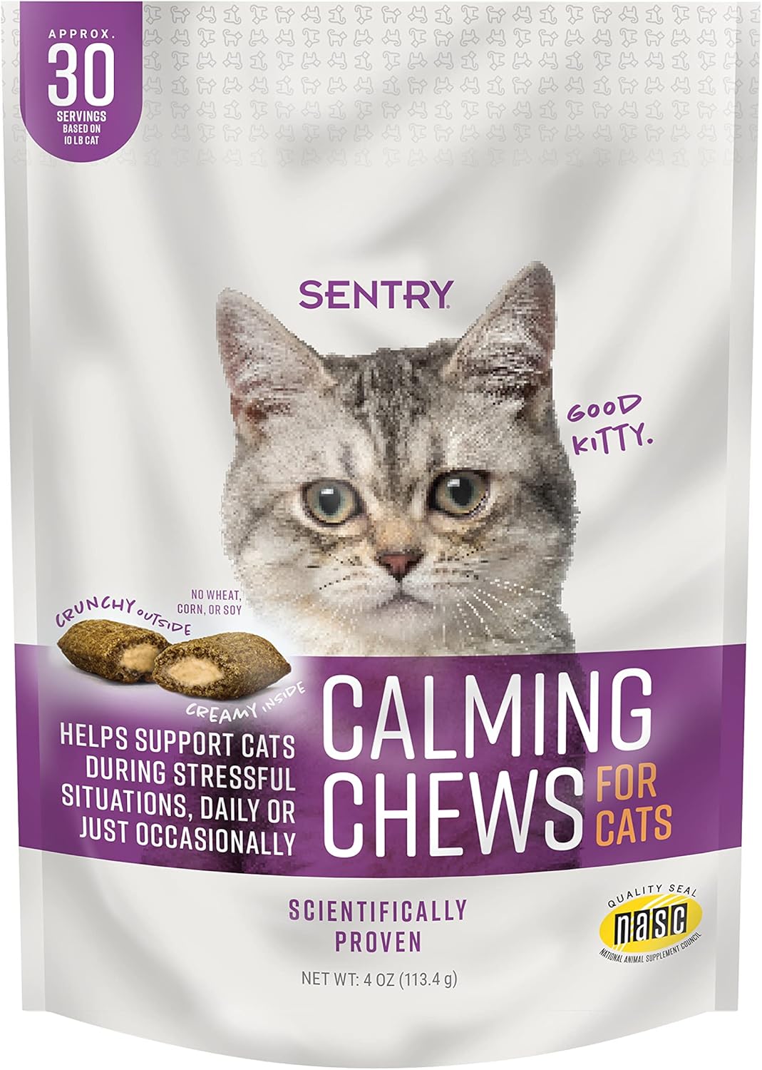 Sentry Calming Chews for Cats 113Gr.