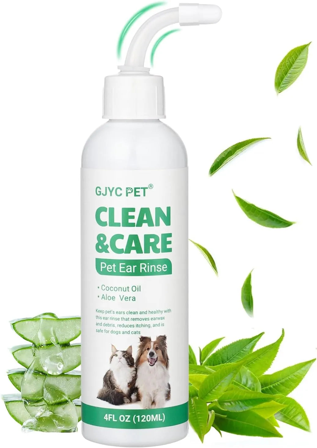 GJYC PET - GJYC PET Ear Cleaner for Dogs and Cats 4 Fl.Oz. - The Red Vitamin MX - Cuidado Del Oído De Perros - {{ shop.shopifyCountryName }}