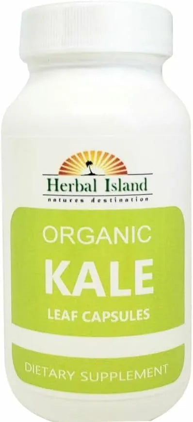 HERBAL ISLAND - Herbal Island Organic Kale Leaf Powder 500Mg. 30 Capsulas - The Red Vitamin MX - Suplementos Alimenticios - {{ shop.shopifyCountryName }}