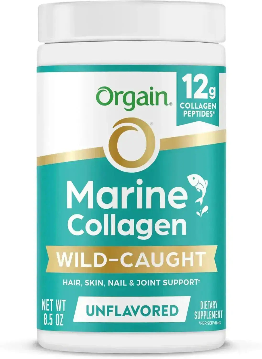 ORGAIN - Orgain Wild-Caught Marine Collagen Peptides Powder 8.5 Oz. - The Red Vitamin MX - Suplementos Alimenticios - {{ shop.shopifyCountryName }}