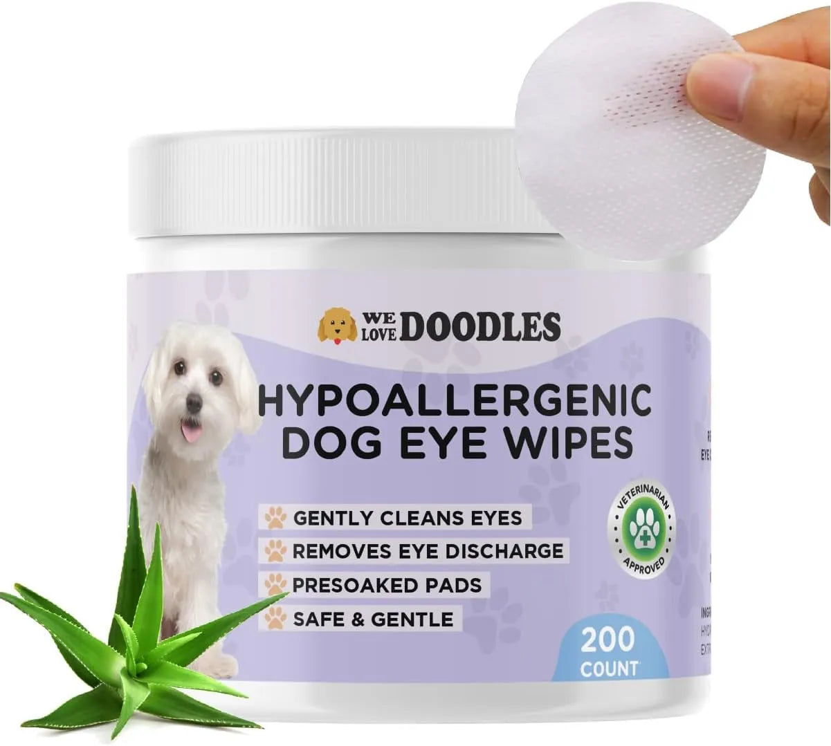 WE LOVE DOODLES - We Love Doodles Dog Eye Wipes 200 Toallitas - The Red Vitamin MX - Cuidado De Los Ojos De Los Perros - {{ shop.shopifyCountryName }}