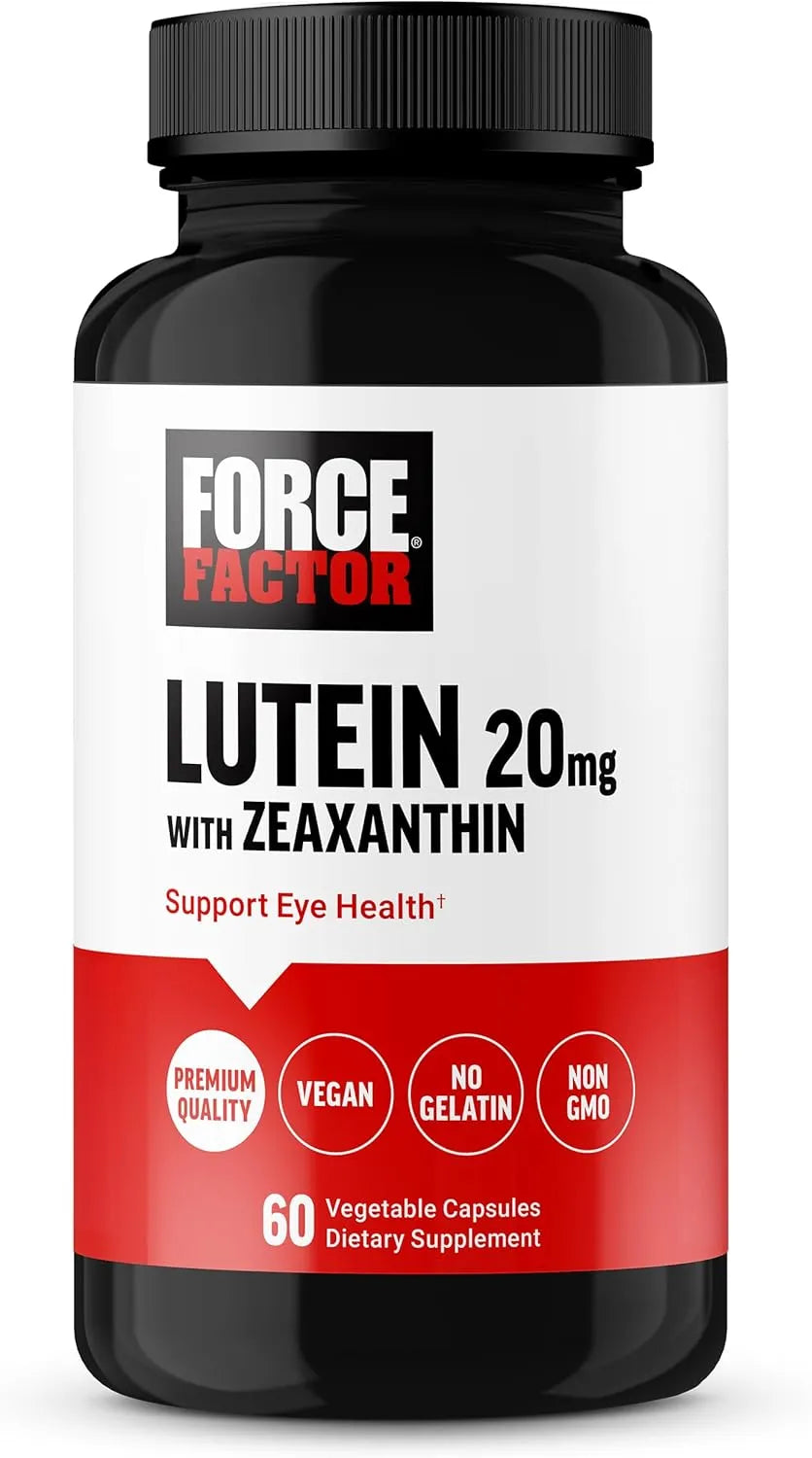 FORCE FACTOR - FORCE FACTOR Lutein and Zeaxanthin 60 Capsulas - The Red Vitamin MX - Suplementos Alimenticios - {{ shop.shopifyCountryName }}