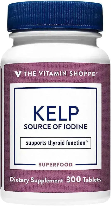 THE VITAMIN SHOPPE - The Vitamin Shoppe Kelp 300 Tabletas - The Red Vitamin MX - Suplementos Alimenticios - {{ shop.shopifyCountryName }}