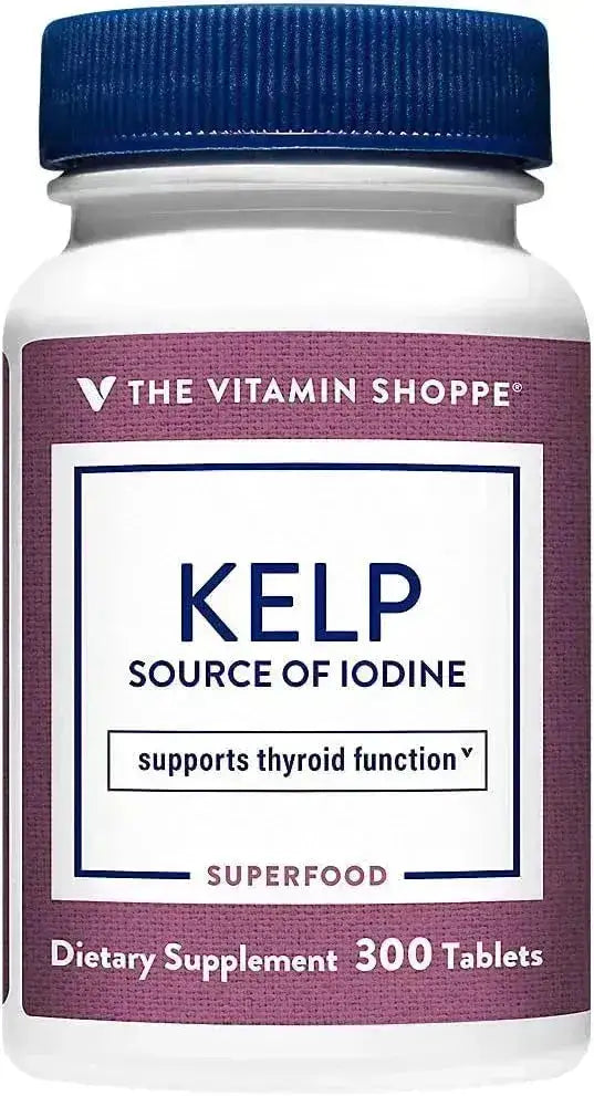 THE VITAMIN SHOPPE - The Vitamin Shoppe Kelp 300 Tabletas - The Red Vitamin MX - Suplementos Alimenticios - {{ shop.shopifyCountryName }}