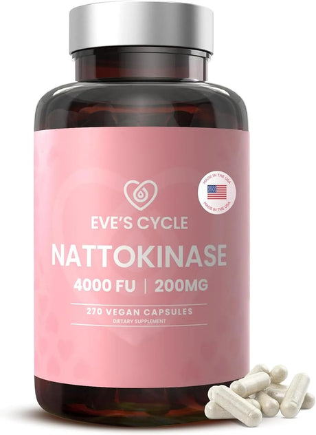 EVE'S CYCLE - Eve's Cycle Nattokinase 4000 FU 270 Capsulas - The Red Vitamin MX - Suplementos Alimenticios - {{ shop.shopifyCountryName }}