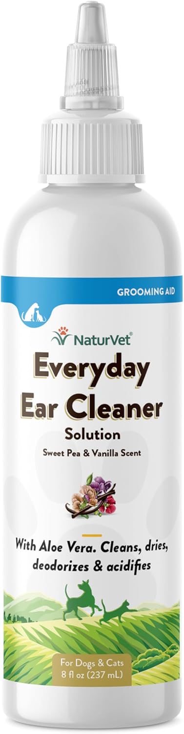 NaturVet Everyday Ear Cleansing Solution 8 Fl.Oz.