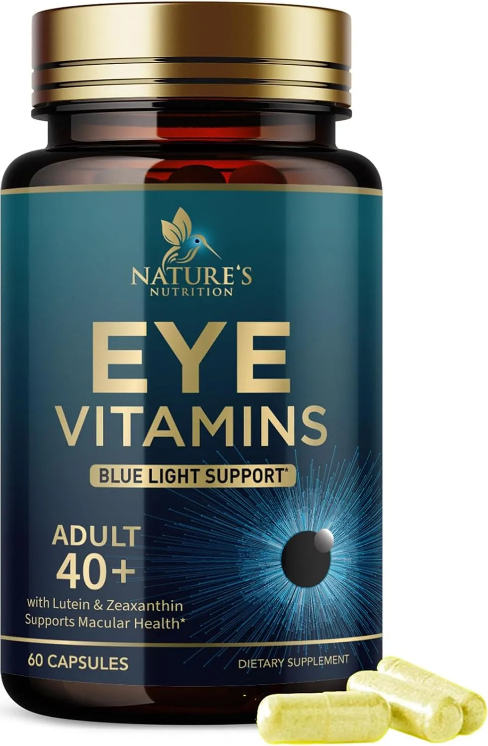 NATURE'S NUTRITION - Nature's Nutrition Eye Vitamins & Mineral Supplement 60 Capsulas - The Red Vitamin MX - Suplementos Alimenticios - {{ shop.shopifyCountryName }}