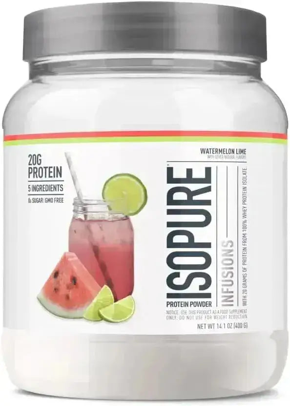 ISOPURE - Isopure Protein Powder Infusions Watermelon Lime 16 Servicios 400Gr. - The Red Vitamin MX - Suplementos Alimenticios - {{ shop.shopifyCountryName }}