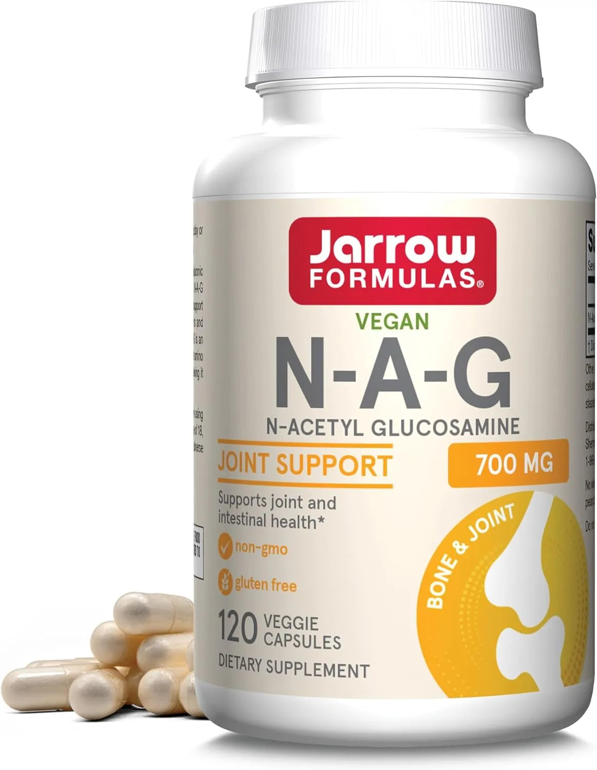 JARROW FORMULAS - Jarrow Formulas N-A-G 700Mg. 120 Capsulas - The Red Vitamin MX - Suplementos Alimenticios - {{ shop.shopifyCountryName }}
