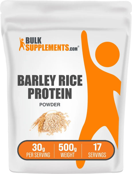 BULK SUPPLEMENTS - Bulk Supplements Barley Rice Protein Powder 500Gr. - The Red Vitamin MX - Suplementos Alimenticios - {{ shop.shopifyCountryName }}