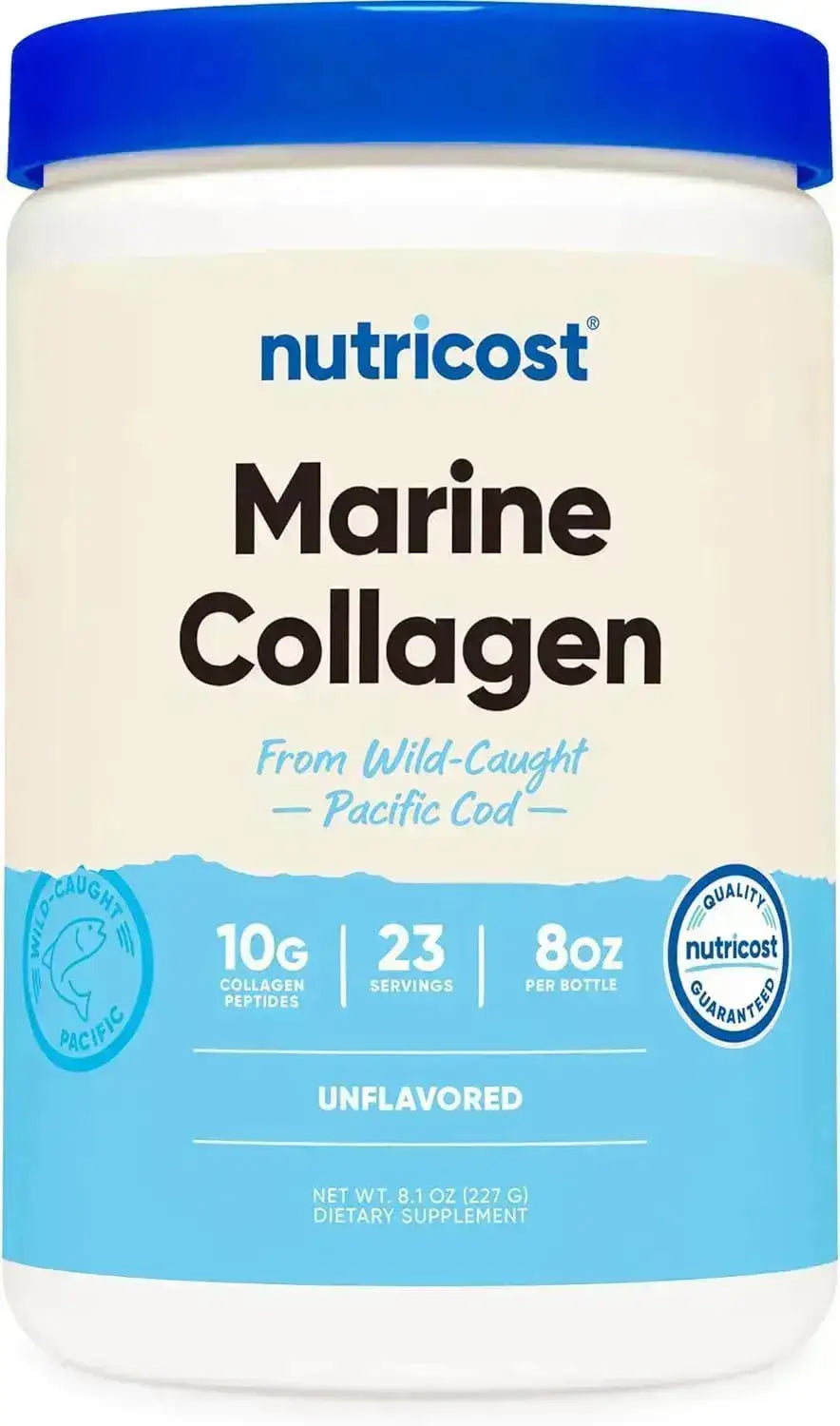 NUTRICOST - Nutricost Marine Collagen Powder Wild Caught Fish 227Gr. - The Red Vitamin MX - Suplementos Alimenticios - {{ shop.shopifyCountryName }}