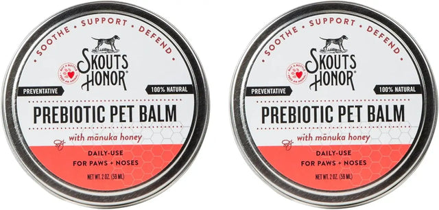 SKOUT'S HONOR - SKOUT'S HONOR Prebiotic Pet Balm 2 Oz. 2 Pack - The Red Vitamin MX - Remedios Para La Picazón De Perros - {{ shop.shopifyCountryName }}