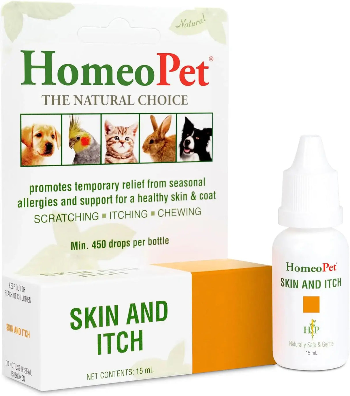 HOMEOPET - HomeoPet Skin and Itch Safe and Natural Itch Relief for Dogs and Cats 15Ml. - The Red Vitamin MX - Remedios Para La Picazón De Perros - {{ shop.shopifyCountryName }}