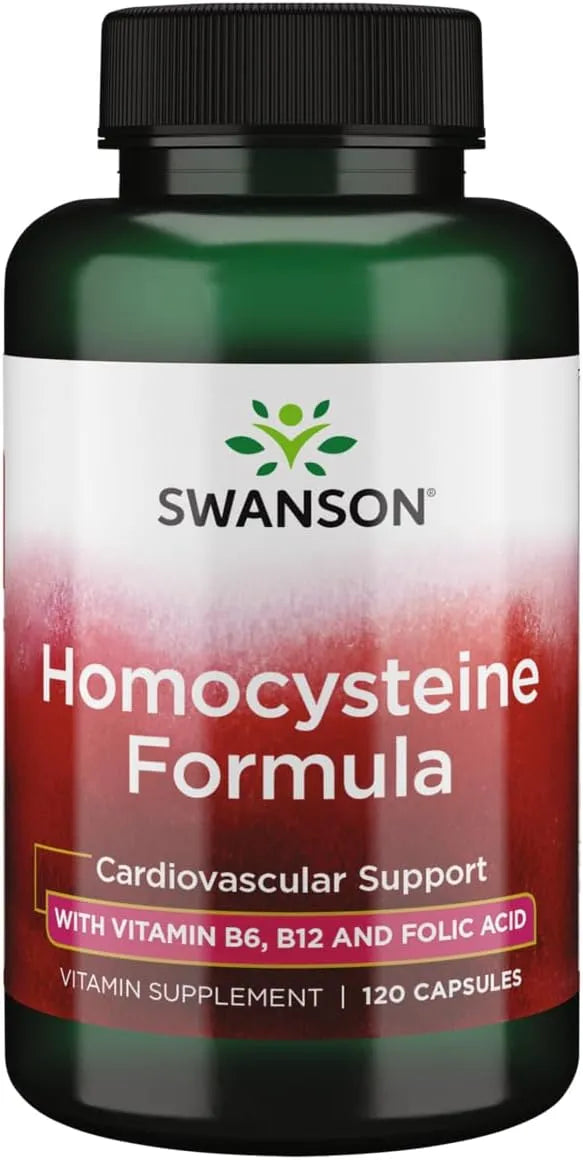 SWANSON - Swanson Homocysteine Formula 120 Capsulas - The Red Vitamin MX - Suplementos Alimenticios - {{ shop.shopifyCountryName }}