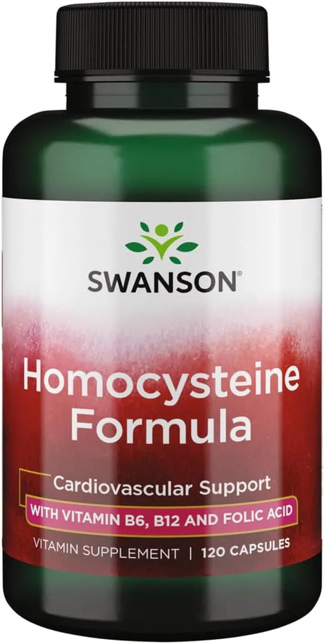 SWANSON - Swanson Homocysteine Formula 120 Capsulas - The Red Vitamin MX - Suplementos Alimenticios - {{ shop.shopifyCountryName }}
