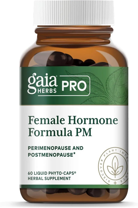 GAIA HERBS - Gaia Herbs Pro Female Hormone Support PM 60 Capsulas - The Red Vitamin MX - Suplementos Alimenticios - {{ shop.shopifyCountryName }}