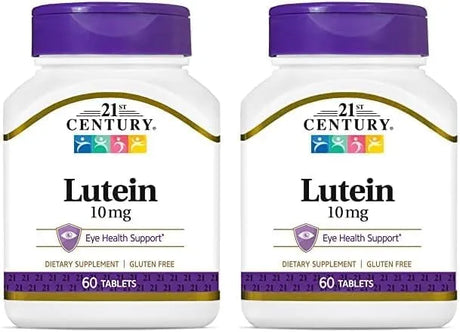 21ST CENTURY - 21st Century Lutein 10Mg. 60 Tabletas 2 Pack - The Red Vitamin MX - Suplementos Alimenticios - {{ shop.shopifyCountryName }}