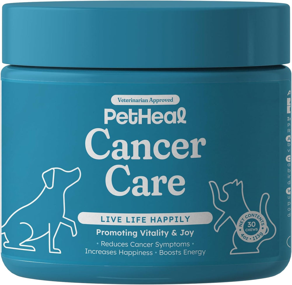 PetHeal Cancer Care Chews for Dogs Pork Flavor 30 Masticables
