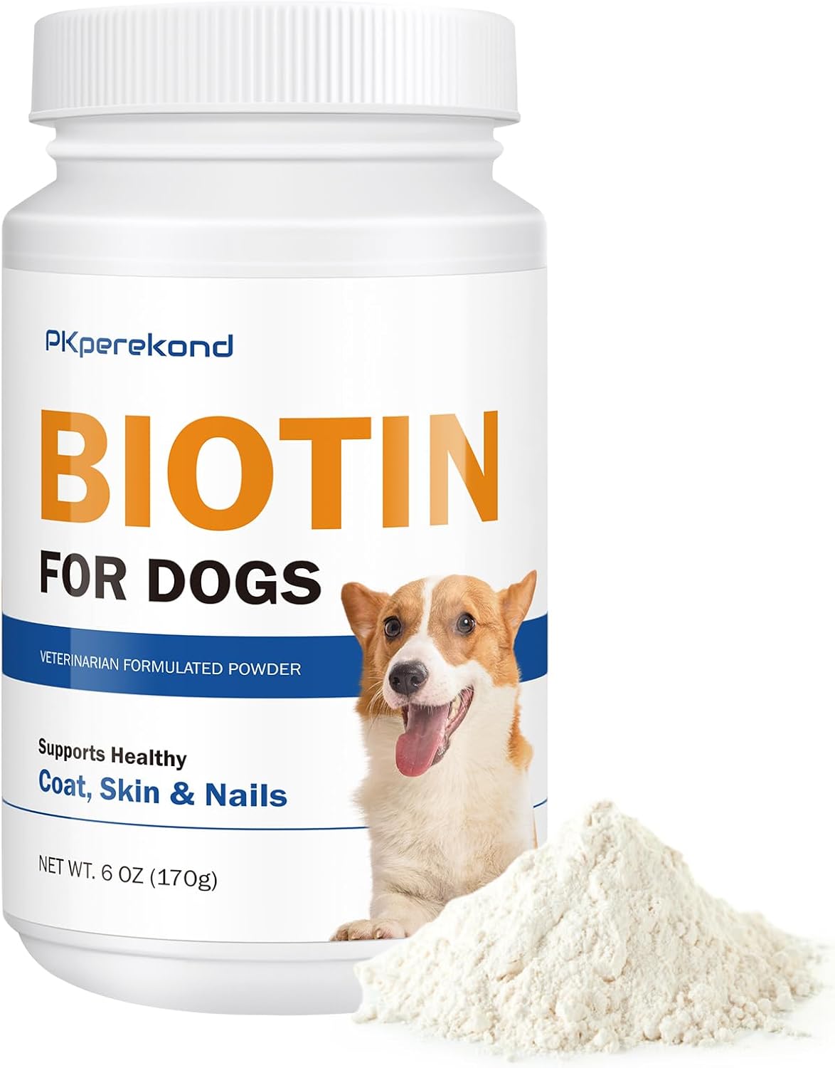 PKperekond Biotin for Dogs Supports Shiny Coat and Healthy Skin Unflavored 170Gr.