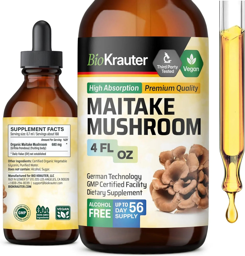 BIOKRAUTER - BIO KRAUTER Maitake Mushroom Extract 4 Fl.Oz. - The Red Vitamin MX - Suplementos Alimenticios - {{ shop.shopifyCountryName }}