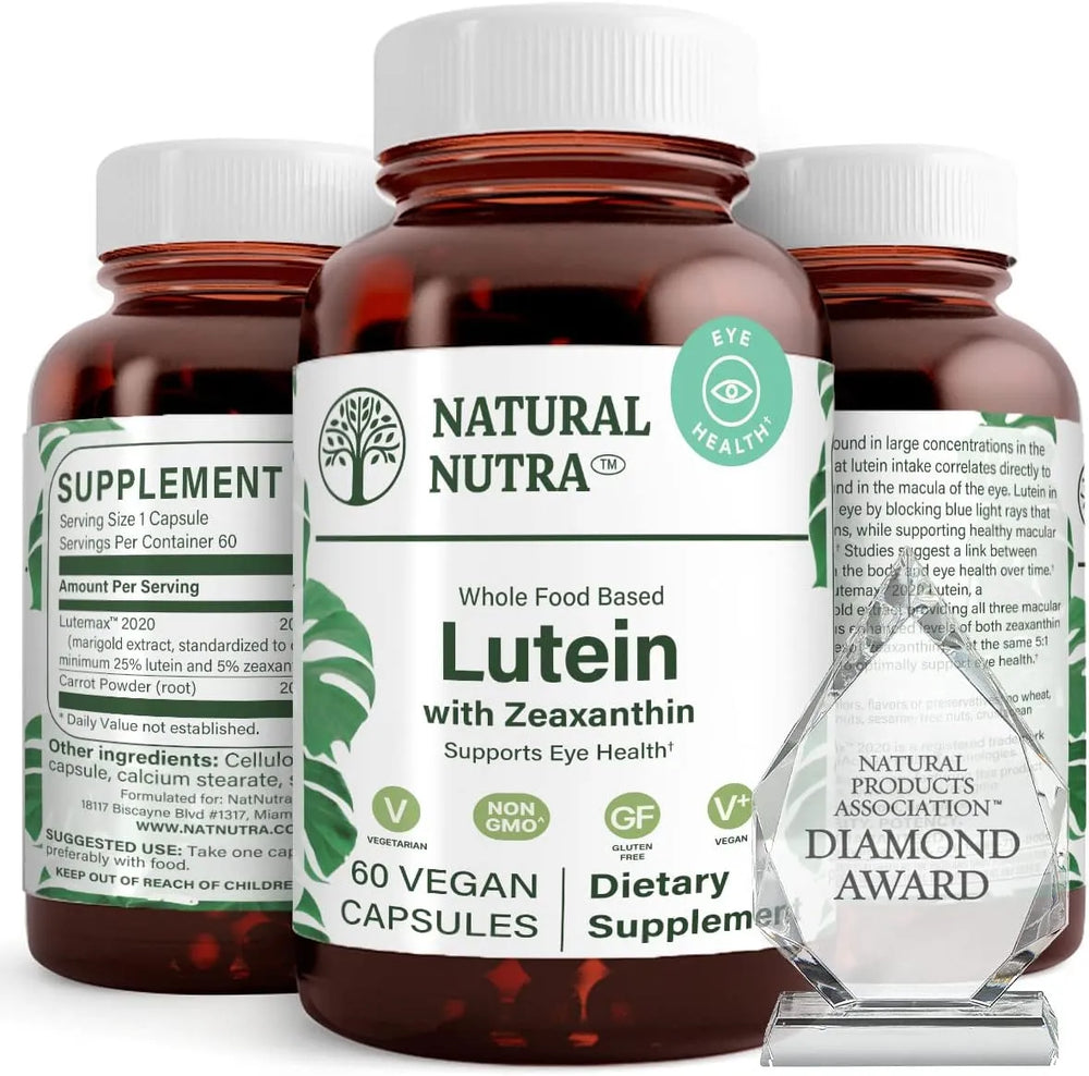 NATURAL NUTRA - Natural Nutra Lutein and Zeaxanthin 60 Capsulas - The Red Vitamin MX - Suplementos Alimenticios - {{ shop.shopifyCountryName }}