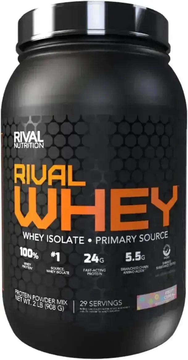 RIVAL NUTRITION - Rival Nutrition Rivalwhey Fruity Cereal 29 Servicios 908Gr. - The Red Vitamin MX - Suplementos Alimenticios - {{ shop.shopifyCountryName }}
