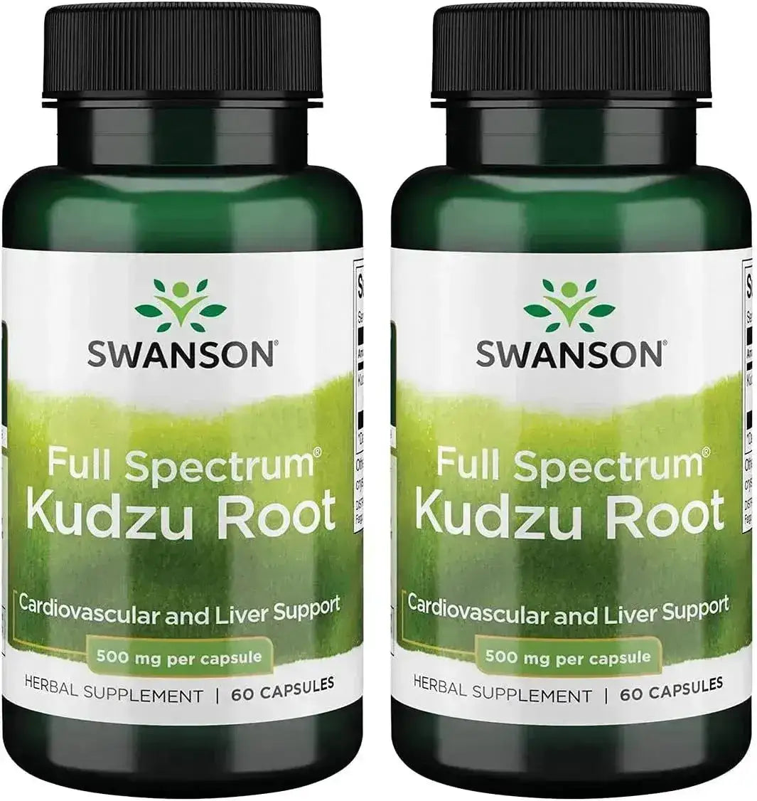 SWANSON - Swanson Full Spectrum Kudzu Root 500Mg. 60 Capsulas 2 Pack - The Red Vitamin MX - Suplementos Alimenticios - {{ shop.shopifyCountryName }}