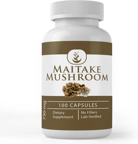 PURE ORIGINAL INGREDIENTS - Pure Original Ingredients Maitake Mushroom Extract 100 Capsulas - The Red Vitamin MX - Suplementos Alimenticios - {{ shop.shopifyCountryName }}
