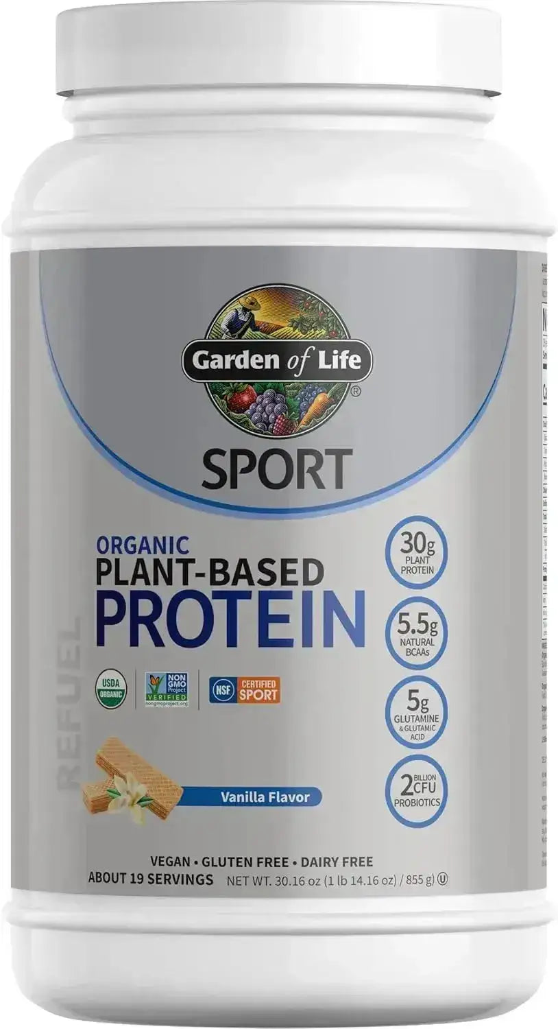 GARDEN OF LIFE - Garden of Life Organic Vegan Sport Protein Powder 19 Servicios Vanilla 855Gr. - The Red Vitamin MX - Suplementos Alimenticios - {{ shop.shopifyCountryName }}